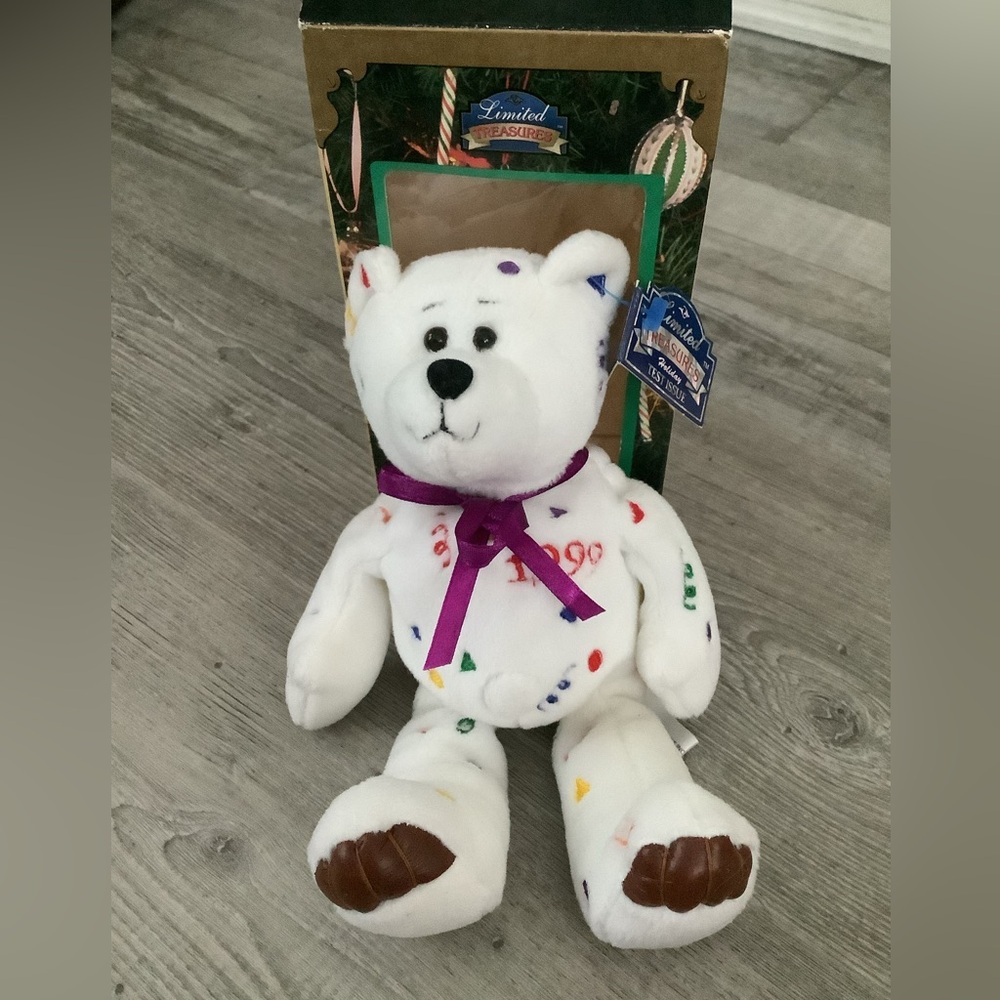Limited Treasures - Holiday Edition Celebration Bear 1999🌻